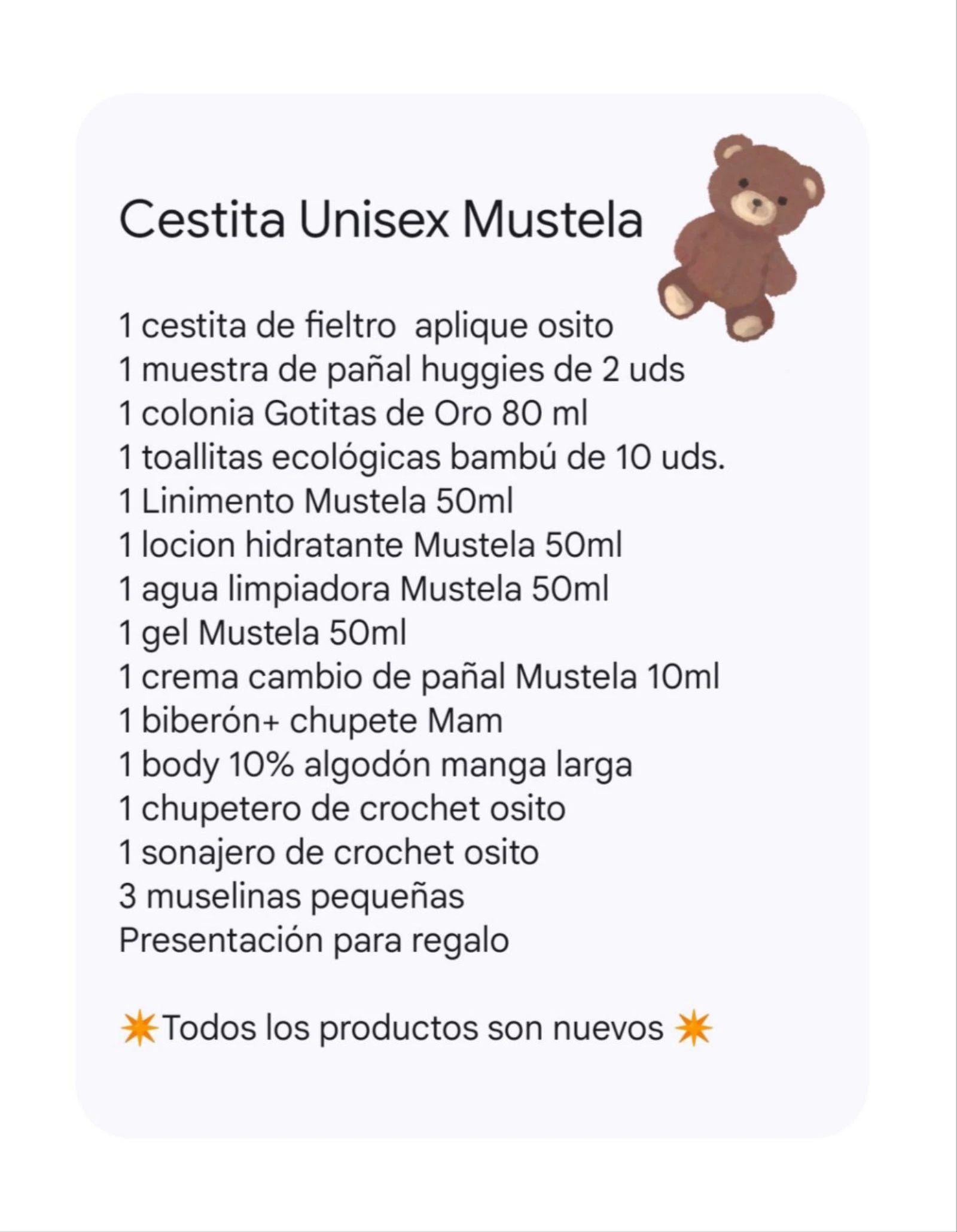 Lote productos básicos para bebé Body algodón+ higiene Mustela + biberón Mam - otros – photo 7